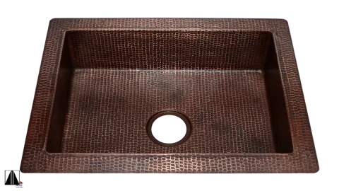 Copper Kitchen Sink CKS2519