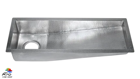 White Copper Kitchen Sink WHC3011