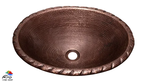 Copper Bathroom Sink COBSRL1914