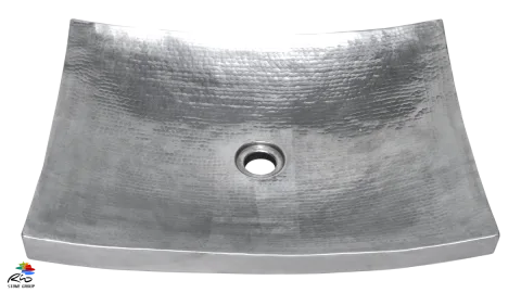 White Copper Bathroom Sink WHC2015