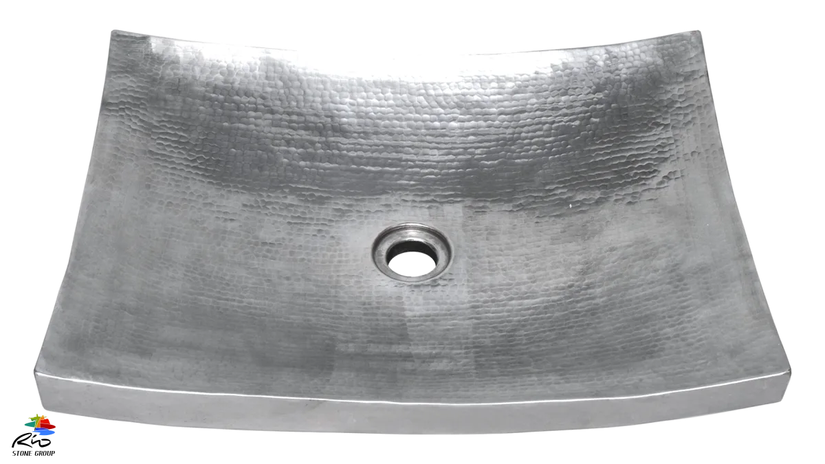White Copper Bathroom Sink WHC2015