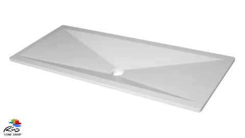 Solid Surface Sink Four Flat Liso