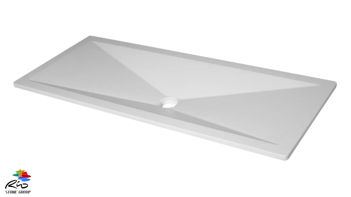 Solid Surface Sink Four Flat Liso