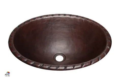 Copper Vessel Sink COBSSFRL1914