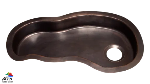 Copper Bathroom Sink 1304