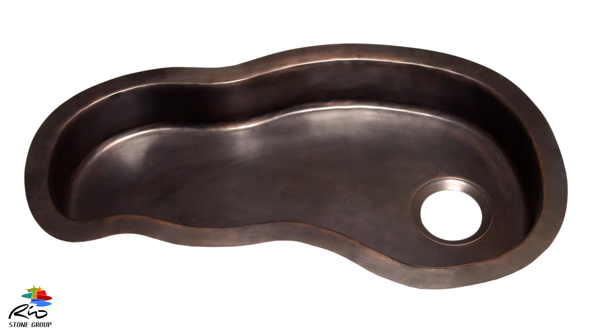 Copper Bathroom Sink 1304