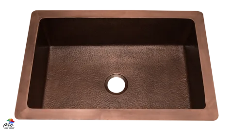 Copper Kitchen Sink 1657WH
