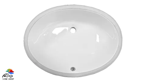 Ceramic Undermount Bathroom Sink 1600