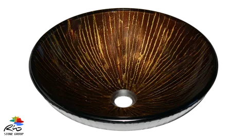 Glass Vessel Bathroom Sink YHH316