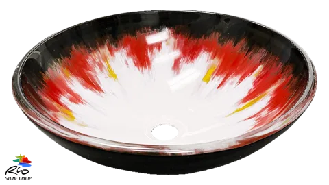 Glass Vessel Bathroom Sink YH9129