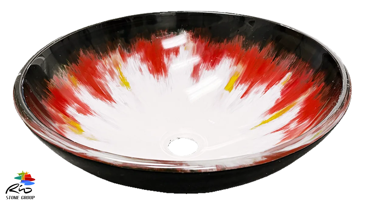 Glass Vessel Bathroom Sink YH9129