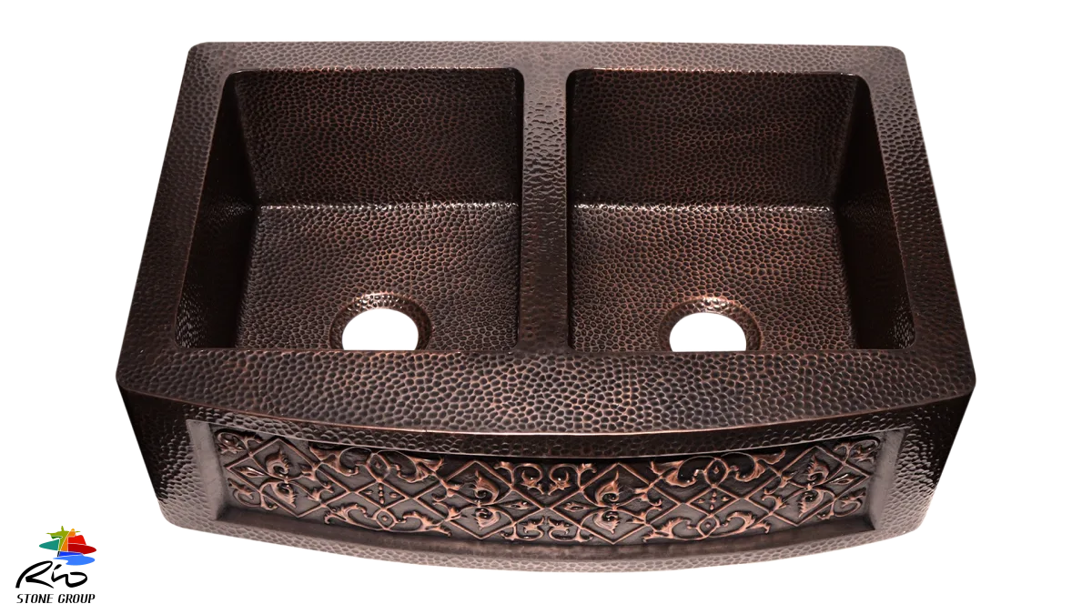 Copper Kitchen Sink CKS1524