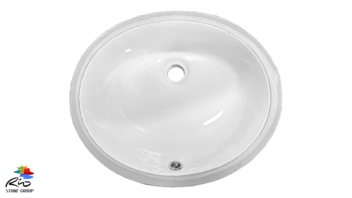 Ceramic Undermount Bathroom Sink 1626