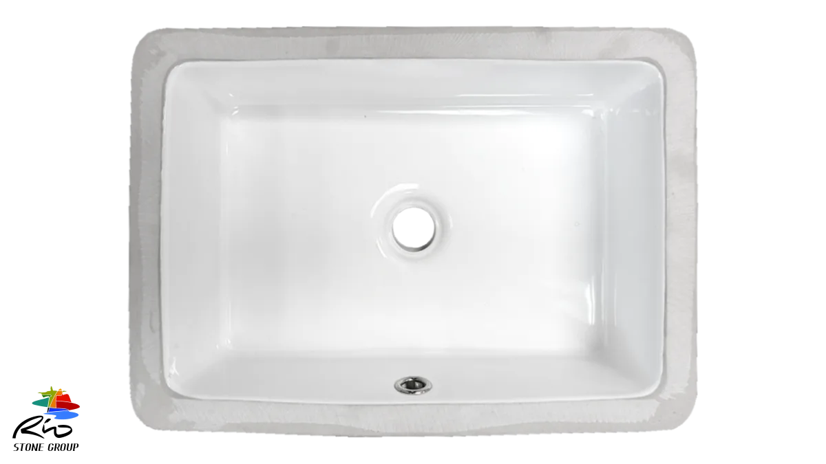Ceramic Undermount Bathroom Sink N1510