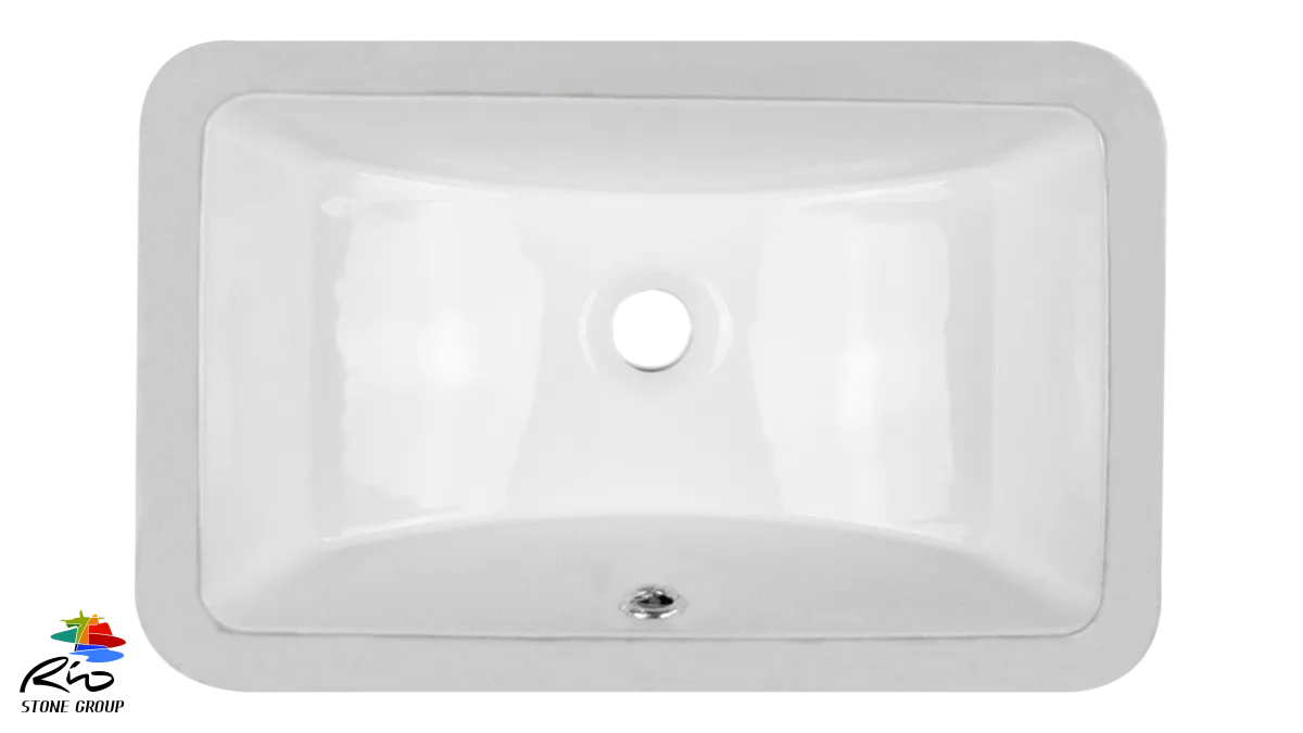 Ceramic Undermount Bathroom Sink 1639
