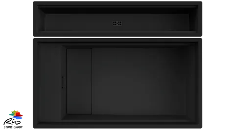 Luxury Sink Dialogo 360 Workstation and Canale Bundle