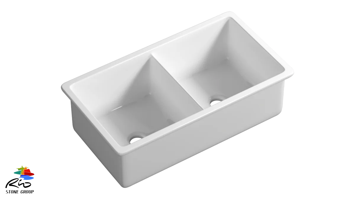 Ceramic Undermount Kitchen Sink 3219D