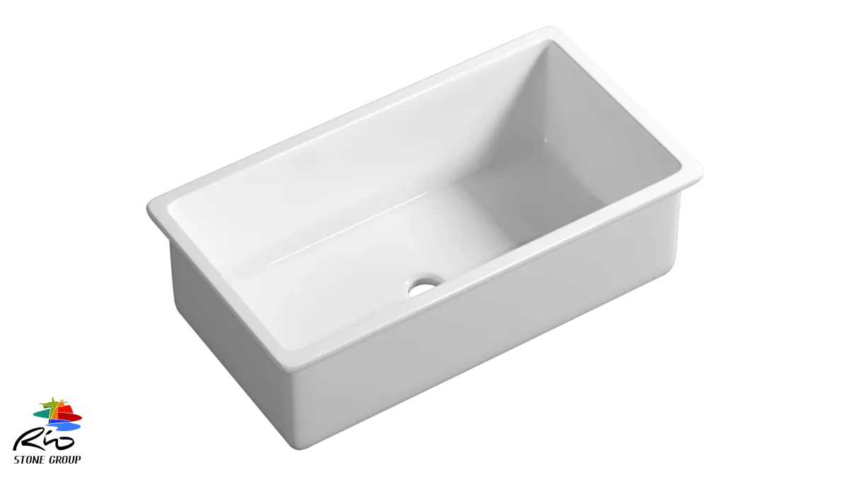 Ceramic Undermount Kitchen Sink 3018