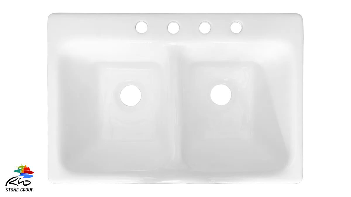 Cast Iron Kitchen Sink NH6004