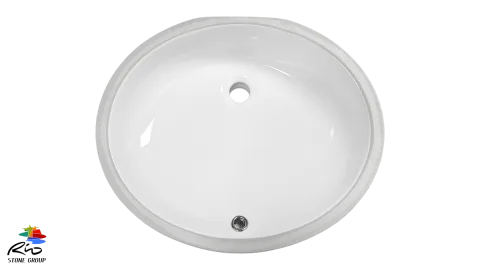 Ceramic Undermount Bathroom Sink 1601 ADA