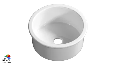 Ceramic Undermount Bar Sink BL1818R Bundle