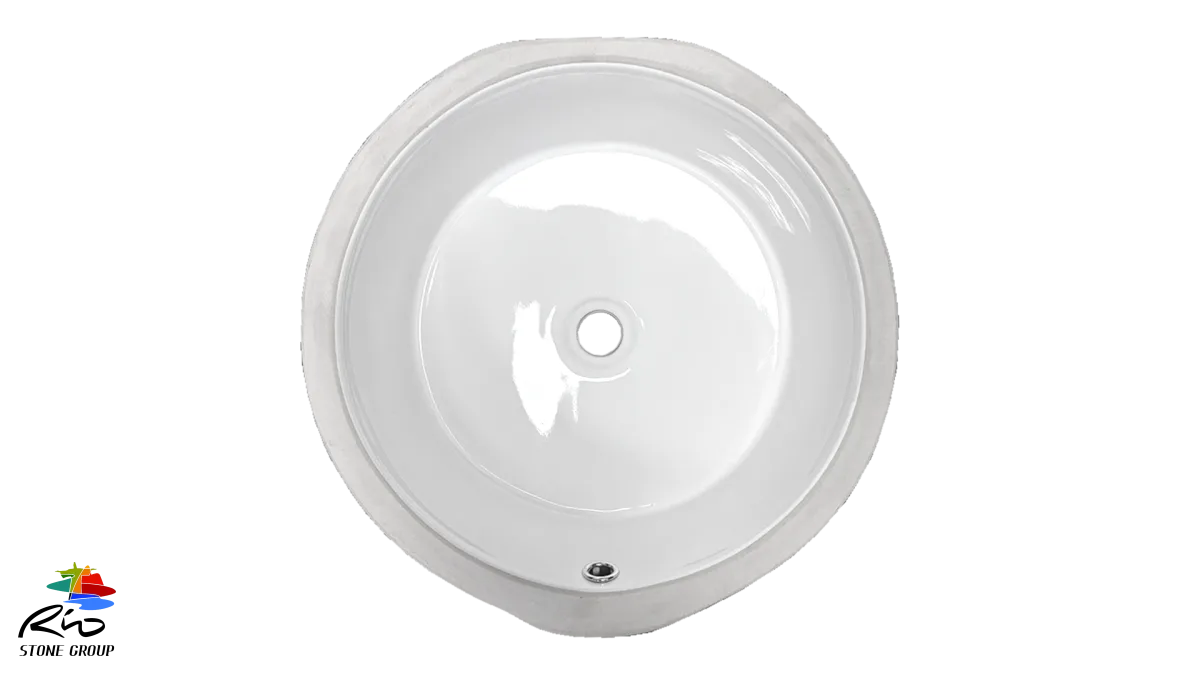 Ceramic Undermount Bathroom Sink T1714