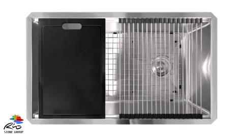 Stainless Steel Handmade Workstation Sink UV3319L