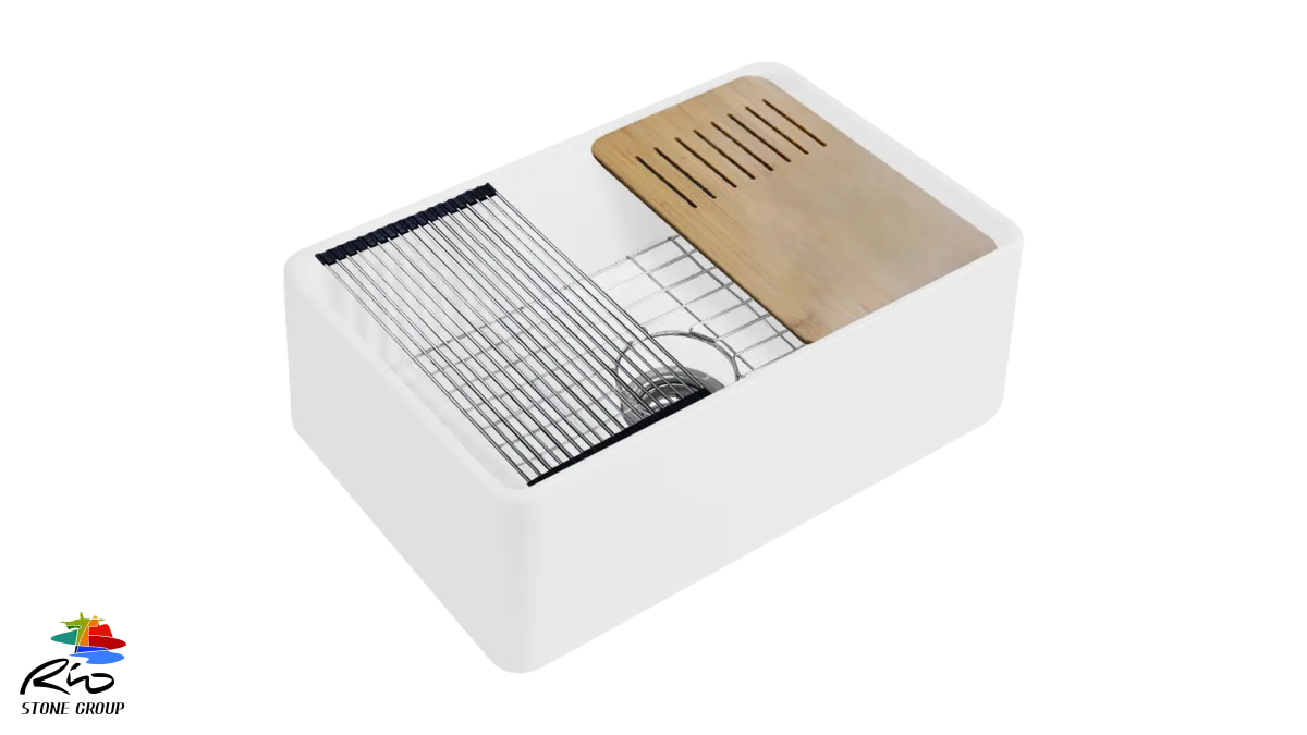 Ceramic Workstation Farm Sink 3020 Bundle