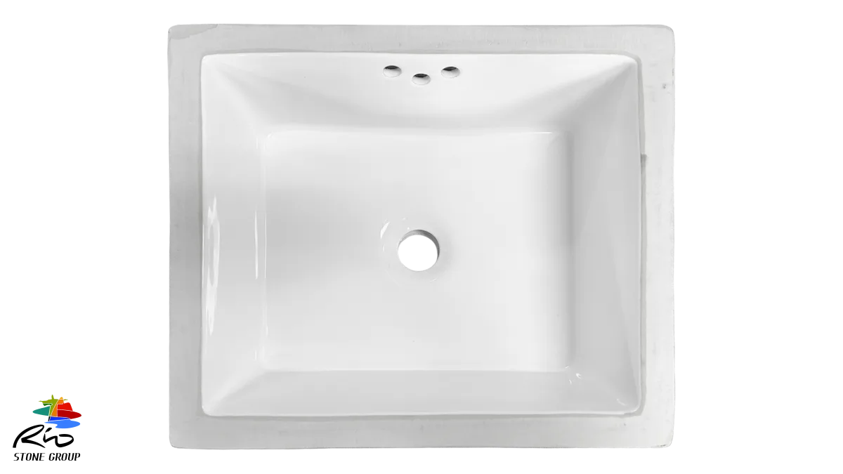 Ceramic Undermount Bathroom Sink B1614