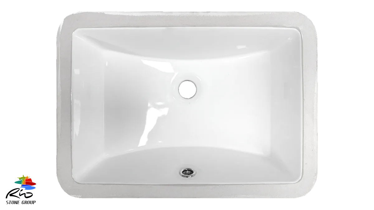 Ceramic Undermount Bathroom Sink 1627