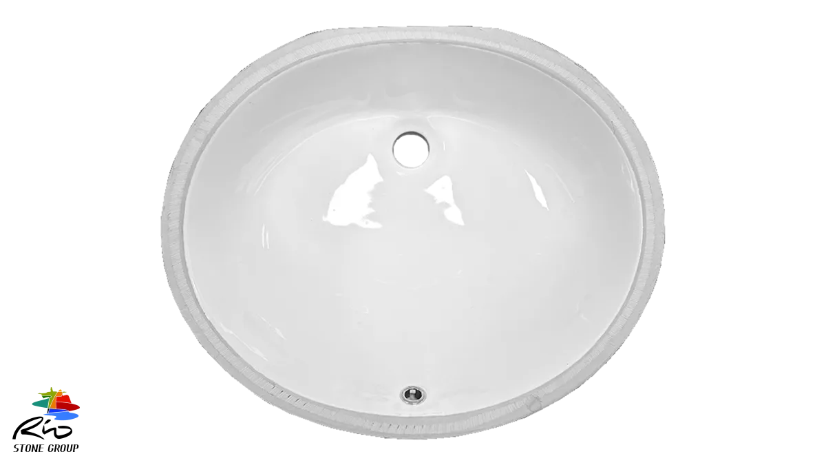 Ceramic Undermount Bathroom Sink 1601