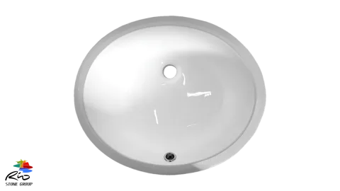 Ceramic Undermount Bathroom Sink 1602
