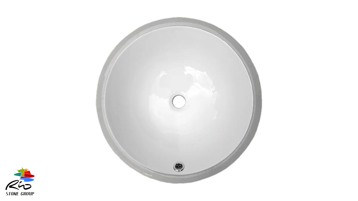 Ceramic Undermount Bathroom Sink 1609