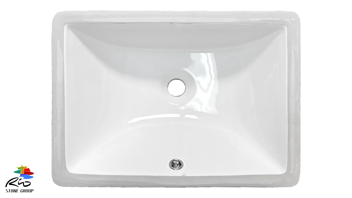 Ceramic Undermount Bathroom Sink 1628