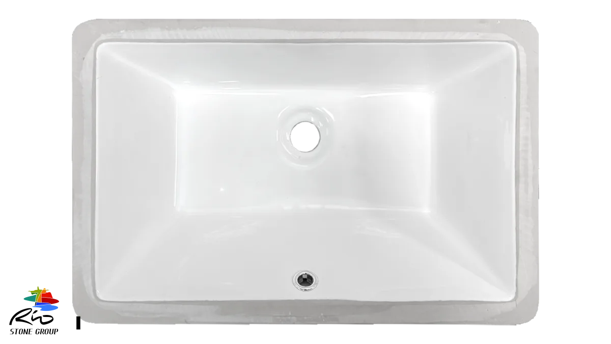 Ceramic Undermount Bathroom Sink 1629