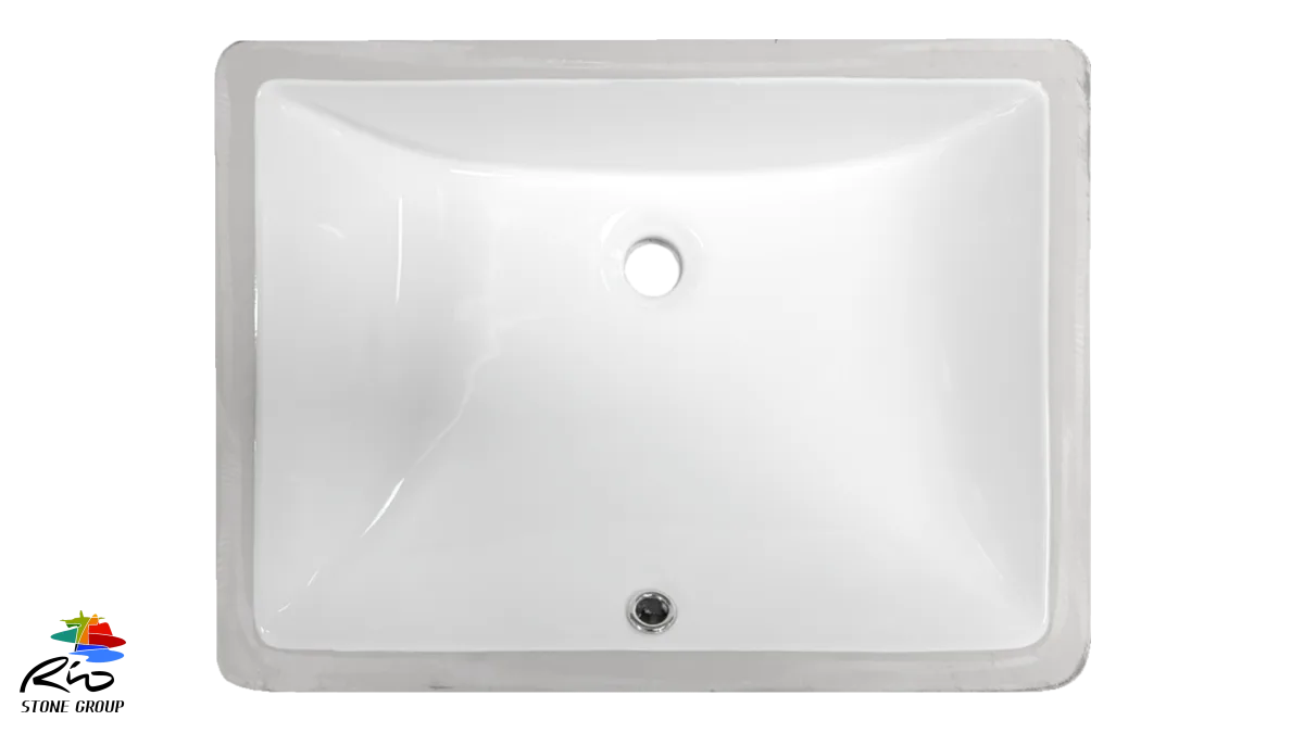 Ceramic Undermount Bathroom Sink 1633