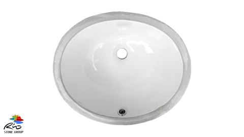 Ceramic Undermount Bathroom Sink 1636