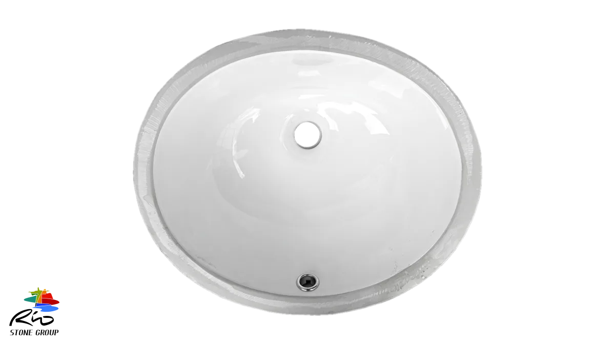 Ceramic Undermount Bathroom Sink 1636