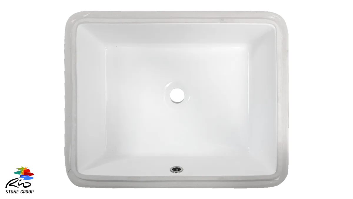 Ceramic Undermount Bathroom Sink 1637