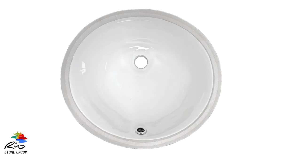 Ceramic Undermount Bathroom Sink 1646