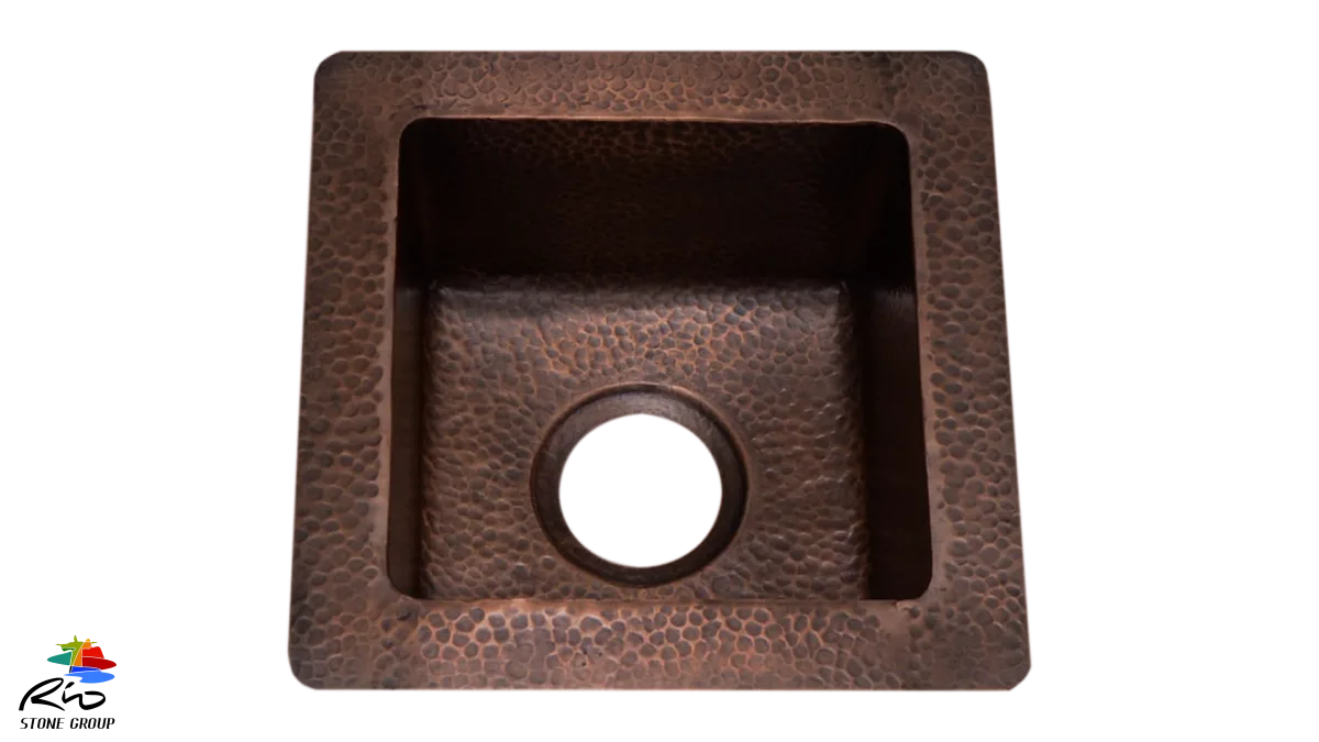 Copper Kitchen Sink 1212RR