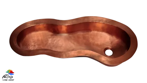 Copper Kitchen Sink 1306F