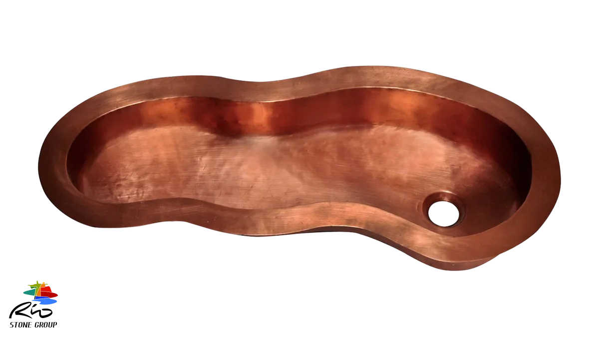 Copper Kitchen Sink 1306F