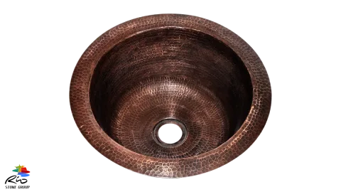 Copper Bathroom Sink 1327H