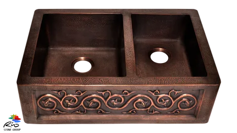 Copper Kitchen Sink 1506L