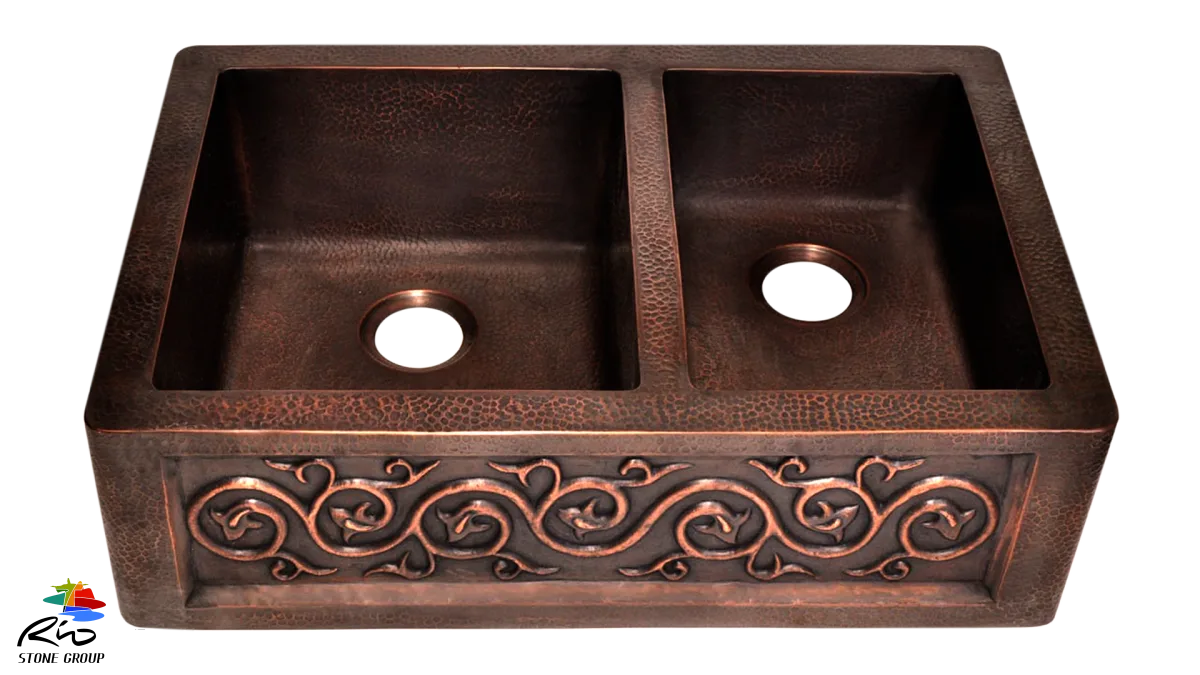 Copper Kitchen Sink 1506L