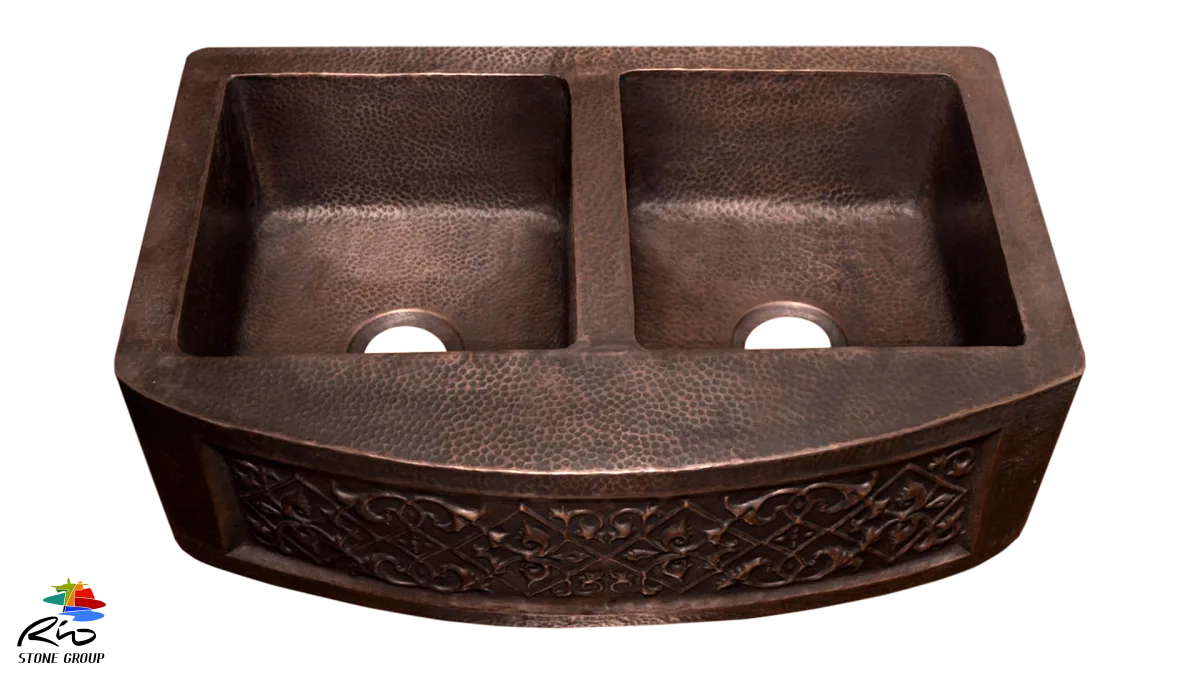 Copper Kitchen Sink 1524F