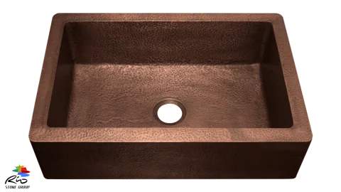Copper Kitchen Sink 1651H