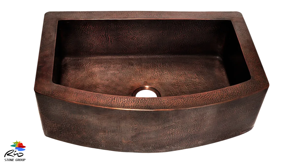 Copper Kitchen Sink 1652F