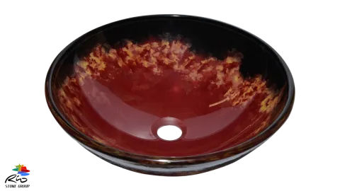Glass Vessel Bathroom Sink CH9015